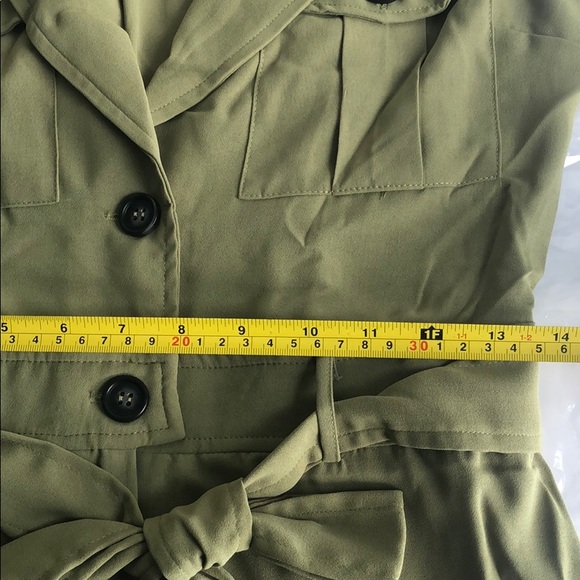 ❗️LAST ONE ❗️Medium Olive Women’s Pants Jumpsuit - Picture 7 of 7